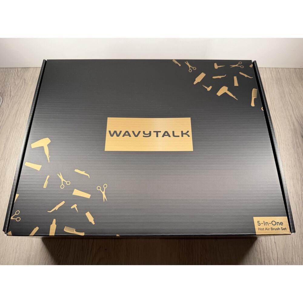 Blow Dryer Brush Set Wavytalk Air Sculpt 5-In-1 Hot Air Brush Set Factory Sealed